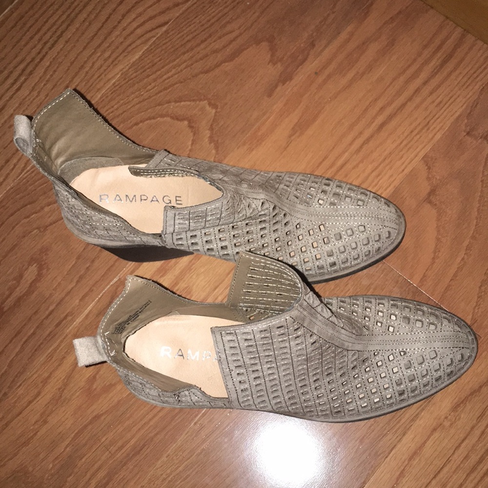 Taupe Perforated